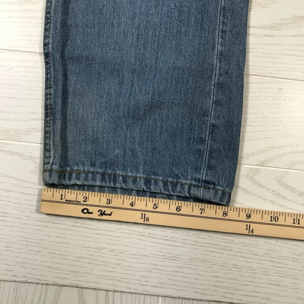 2 Pair of Levi's 505 Jeans Men 38x32 Blue Cotton Mid Rise Work School American